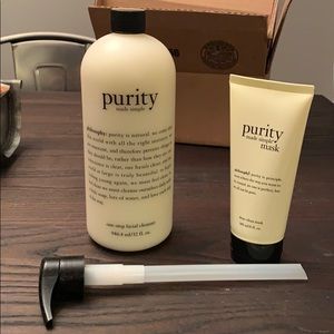 Philosophy Facial Cleanser and Mask